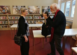 Lékařka Marie Svatošová s fotografem Jindřichem Štreitem