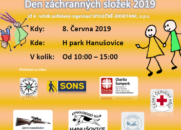 Zveme na Den záchranných složek v Hanušovicích