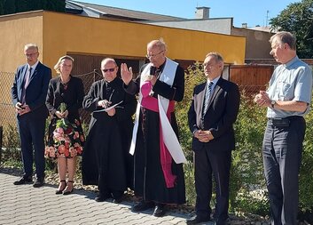 NOVÉMU OBJEKTU CHARITY POŽEHNAL ARCIBISKUP