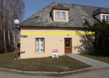 Pracovník/pracovnice veřejných toalet na DPP