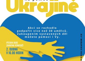 Benefiční výstava na pomoc Ukrajině
