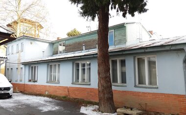 Přístavba před zbouráním - leden 2020
