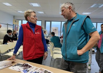 Prezentace Charity Šumperk ve firmě SHM