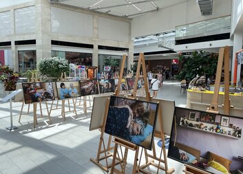 Fotografie „Být doma“ prof. Jindřicha Štreita v Šantovce